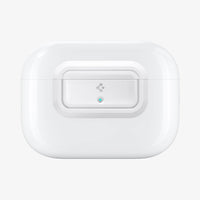 ASD06090 - Apple AirPods Pro / AirPods Pro 2 Case Lock Fit in white showing the front